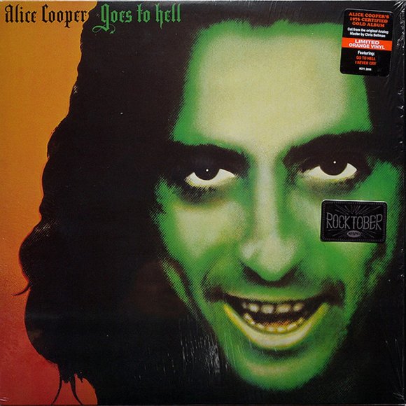Alice Cooper Goes To Hell LP ~ Rocktober 2018 ~ Ltd Ed Orange Vinyl ~New/Sealed!